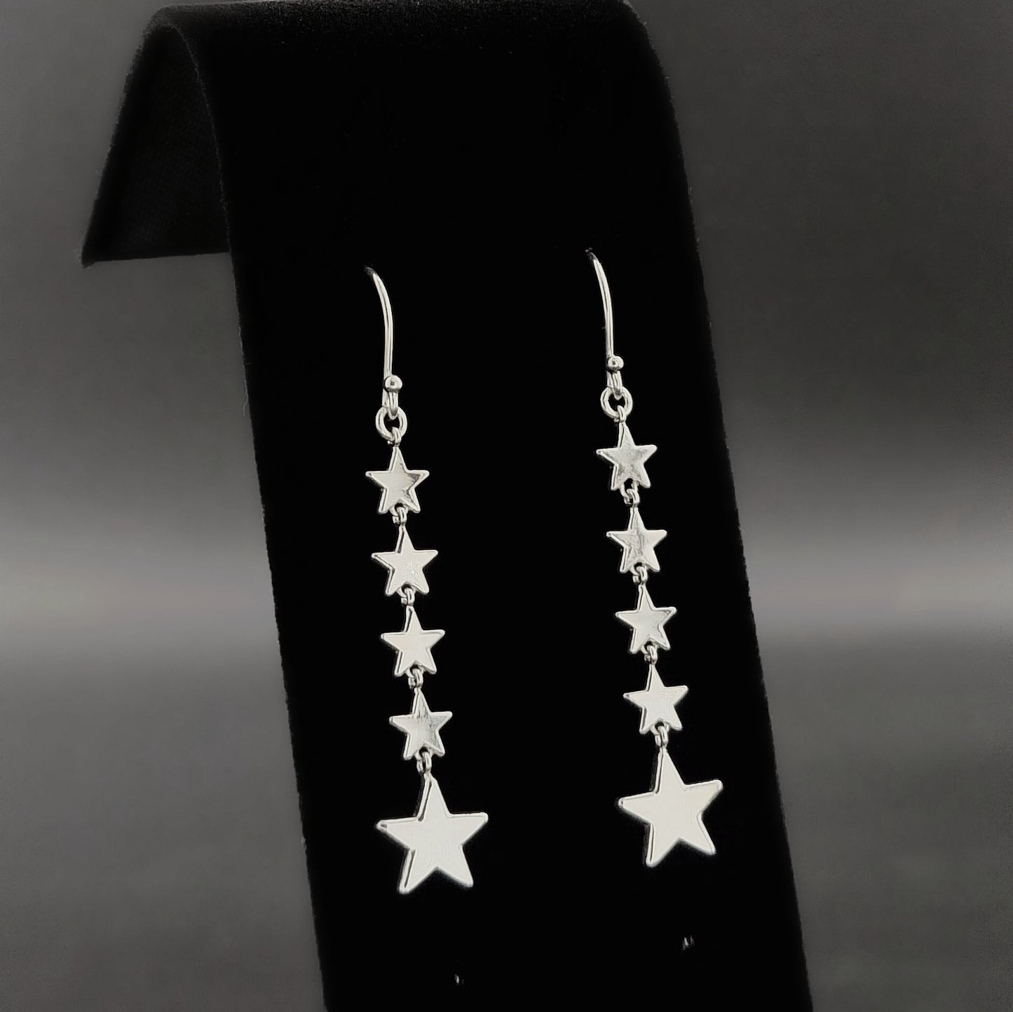 Ophelia's Falling Star Earrings - Sterling Silver
